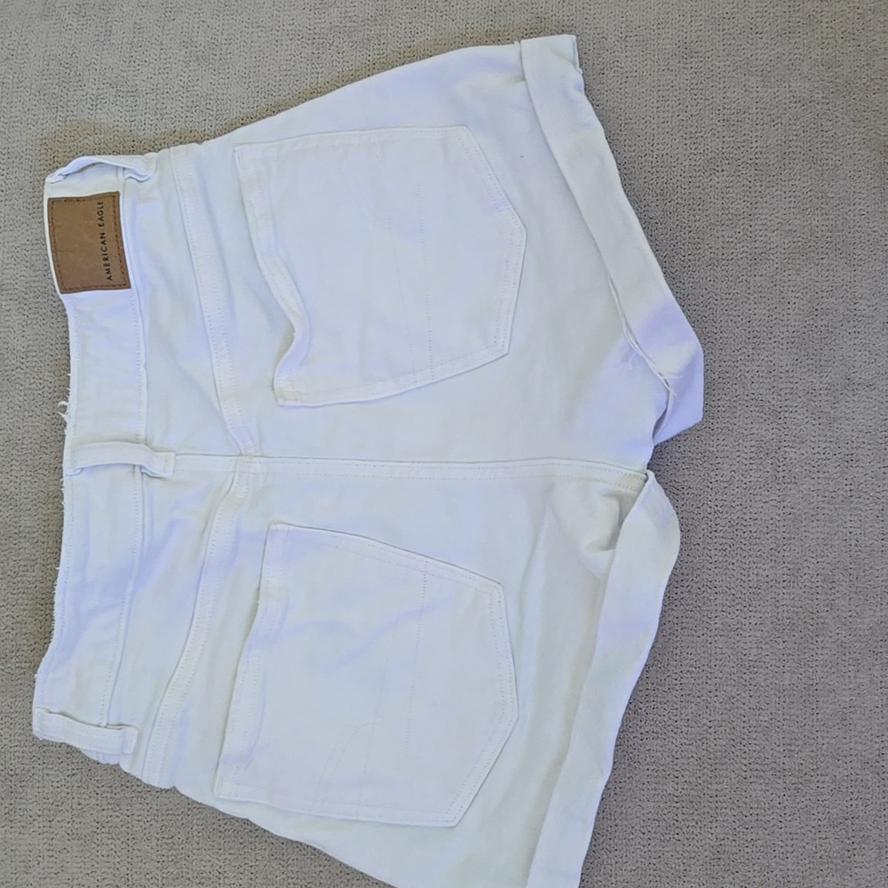 White Denim Women's Shorts - Picture 4 of 4